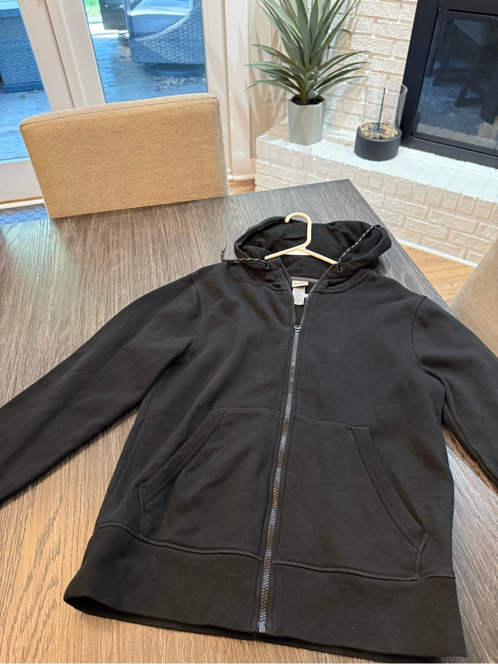 Champion Black Full-Zip Hoodie